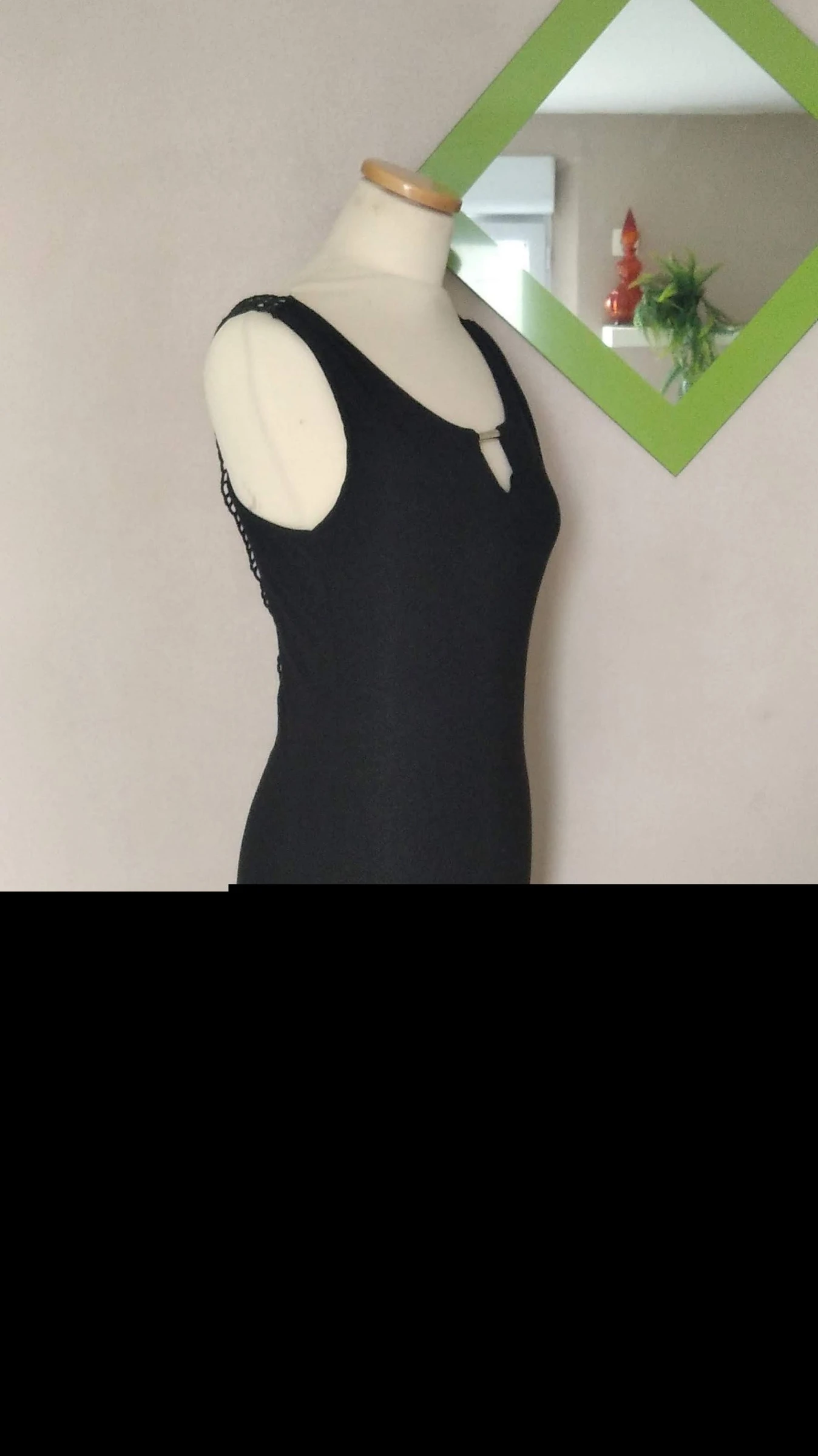 Magnífico vestido longo de crochê nas costas tamanho S_36 – photo 2